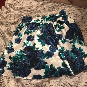 Flowered skirt